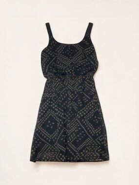 Chiffon Geometric Pattern Dress Size XS